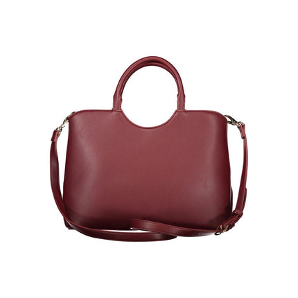 Mario Valentino Red Polyurethane Women's Bag