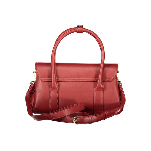 Mario Valentino Red Polyethylene Handbag