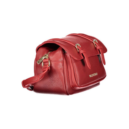Mario Valentino Rosso Polyurethane Women's Bag