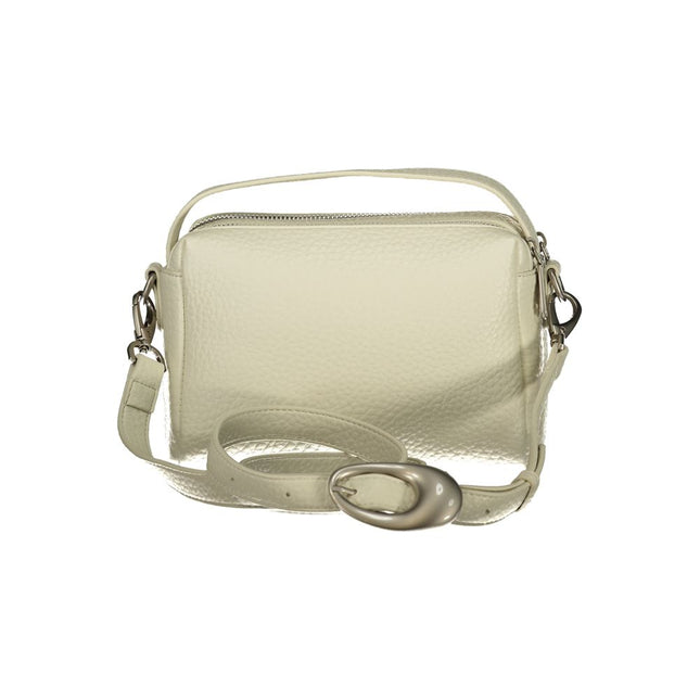 Mario Valentino Bianco Poliuretano Donna Bag for Versatile Use