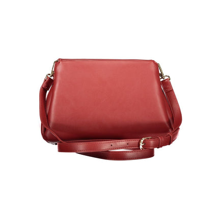 Mario Valentino Rosso Polyurethane Women's Bag