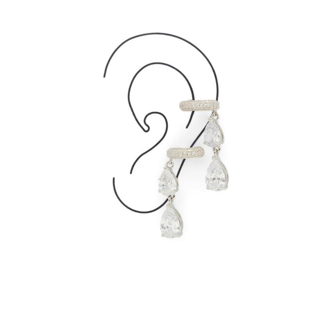 ALDO Silver Elastane Earrings