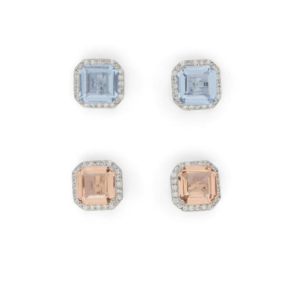 ALDO Blue Elastane Earrings