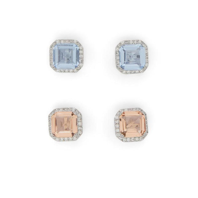 ALDO Blue Elastane Earrings
