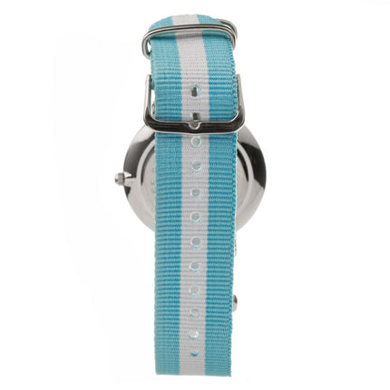 ARABIANS Blue Textile Dress Watch