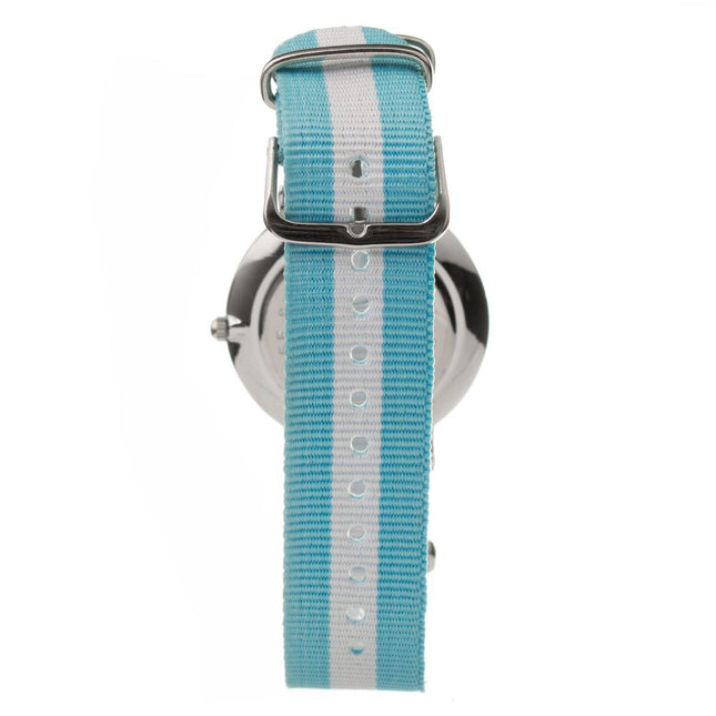 ARABIANS Blue Textile Dress Watch