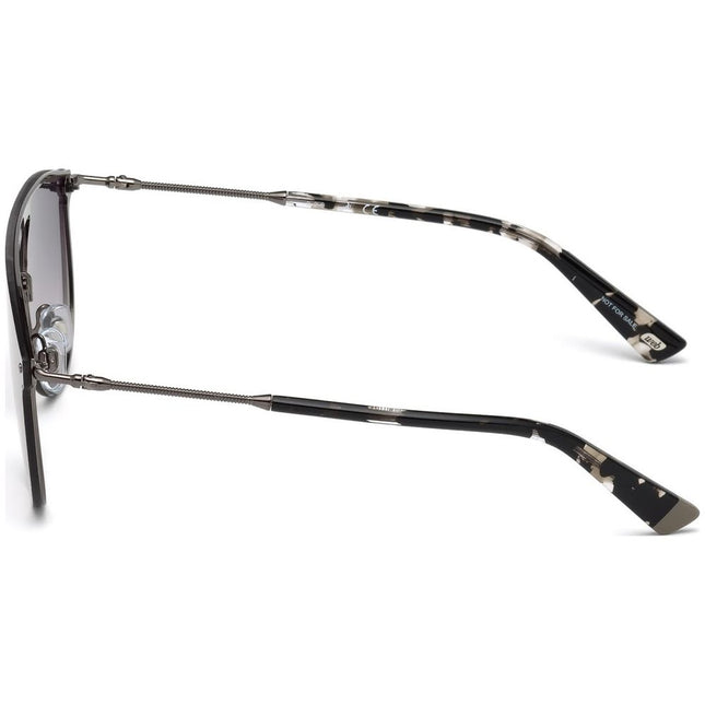 WEB EYEWEAR Gray Metal Sunglasses