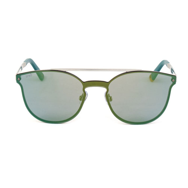 WEB EYEWEAR Silver Metal Sunglasses