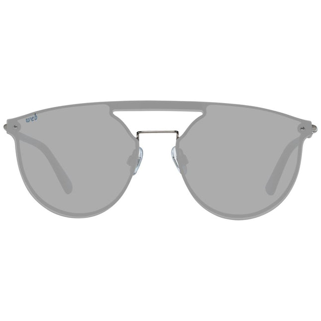 WEB EYEWEAR Gray Metal Sunglasses