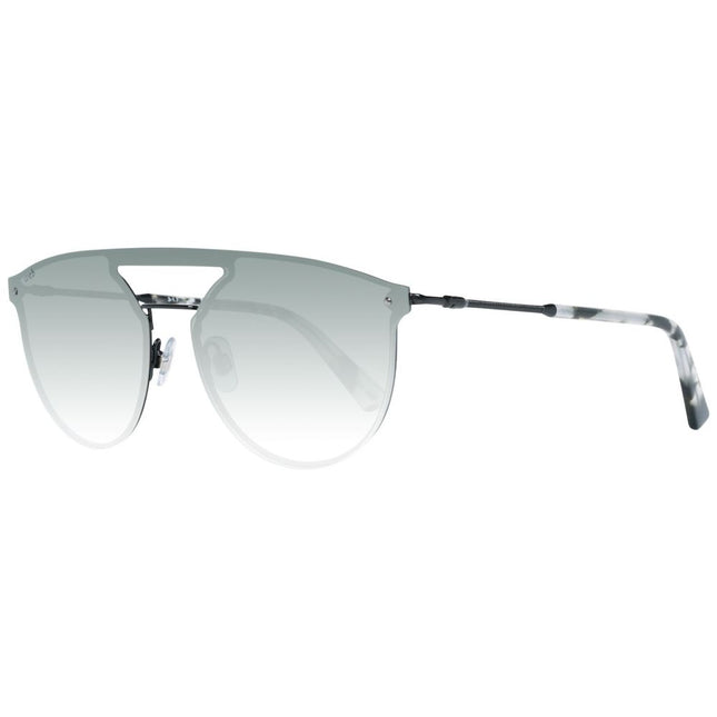 WEB EYEWEAR Black Metal Sunglasses