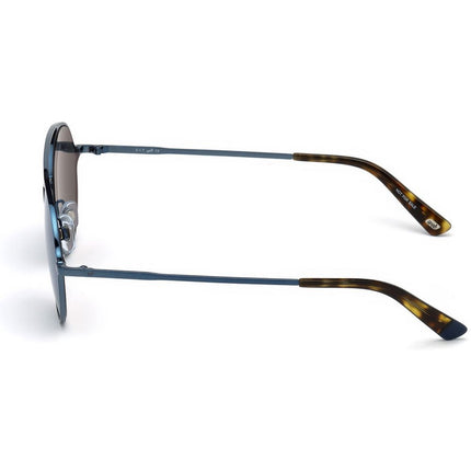 WEB EYEWEAR Blue Metal Sunglasses