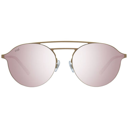 WEB EYEWEAR Brown Metal Sunglasses