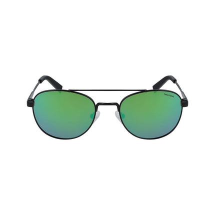 NAUTICA Black Metal Sunglasses
