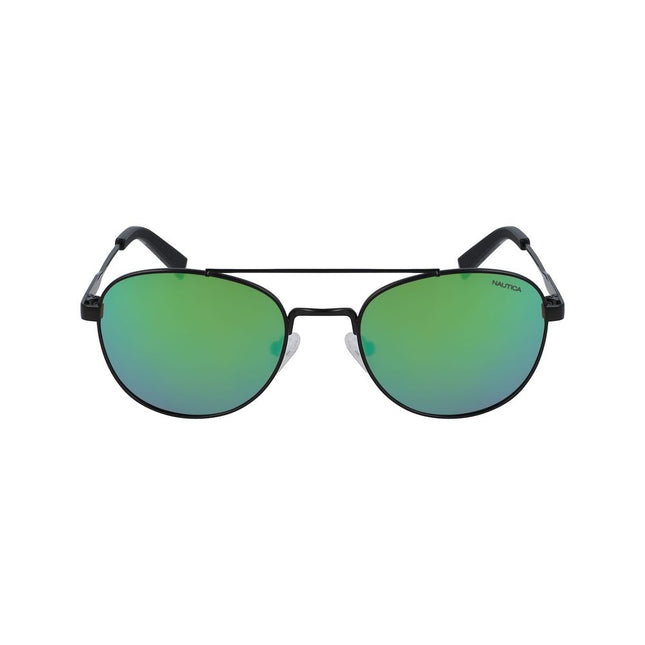 NAUTICA Black Metal Sunglasses