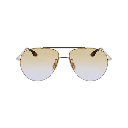 Victoria Beckham Gold Metal Sunglasses