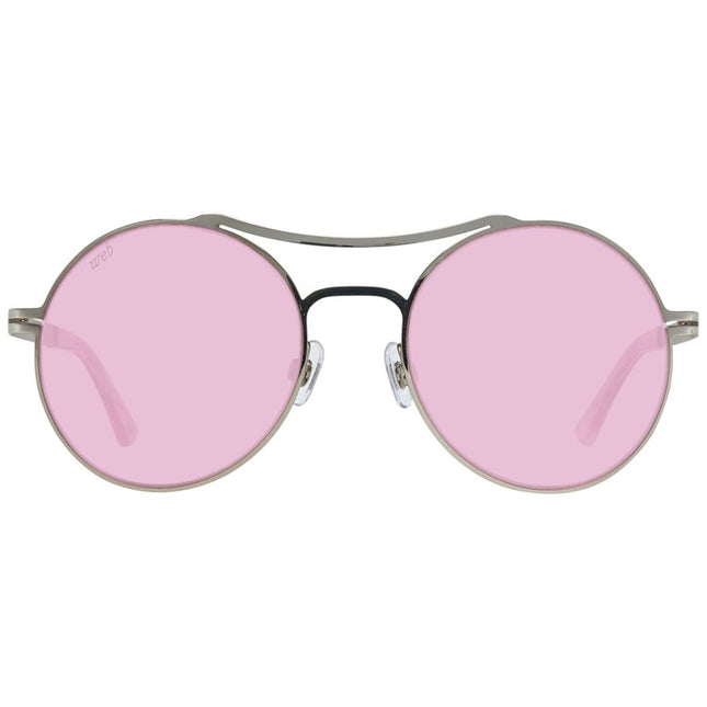 WEB EYEWEAR Gold Metal Sunglasses