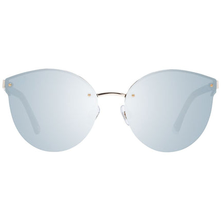 WEB EYEWEAR Gold Metal Sunglasses