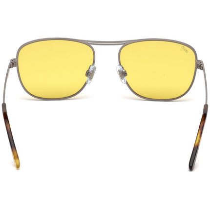 WEB EYEWEAR Silver Metal Sunglasses