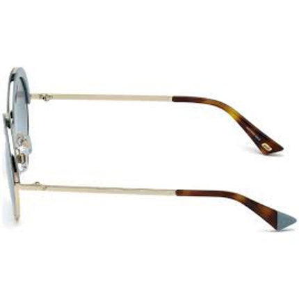 WEB EYEWEAR Gold Metal Sunglasses
