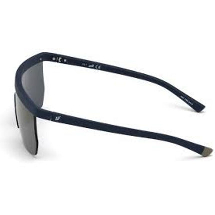 WEB EYEWEAR Blue Acetate Sunglasses