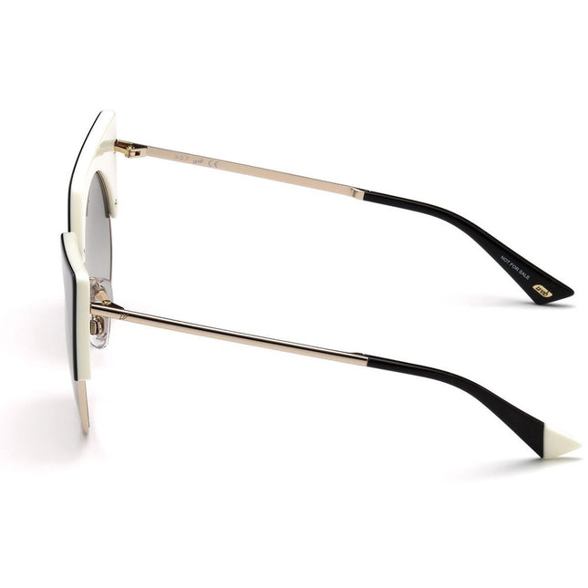 WEB EYEWEAR Black Metal Sunglasses
