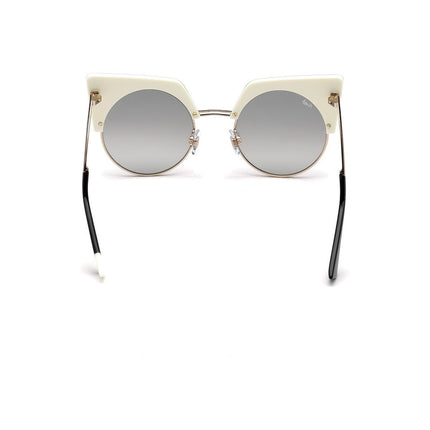 WEB EYEWEAR Black Metal Sunglasses