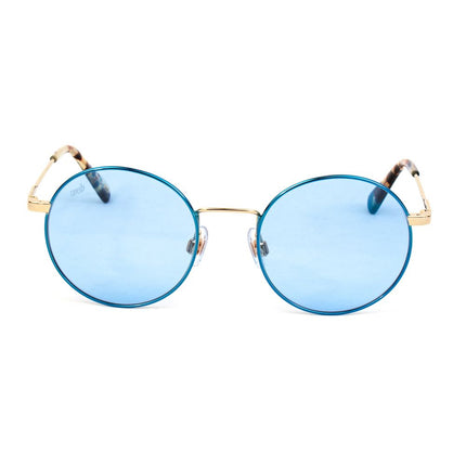 WEB EYEWEAR Pink Metal Sunglasses