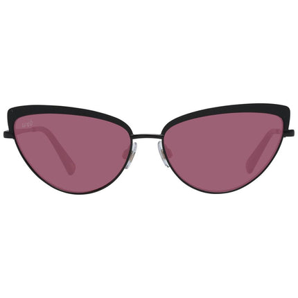 WEB EYEWEAR Black Metal Sunglasses