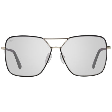 WEB EYEWEAR Gold Metal Sunglasses