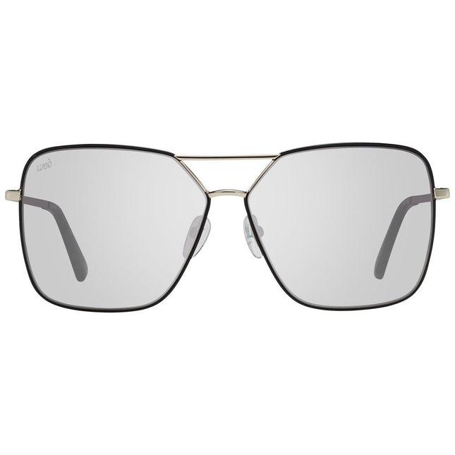 WEB EYEWEAR Gold Metal Sunglasses