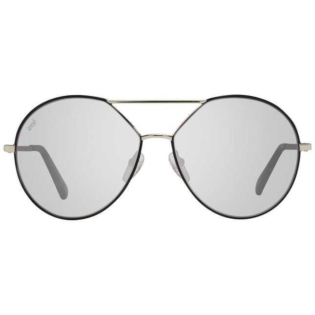 WEB EYEWEAR Gold Metal Sunglasses