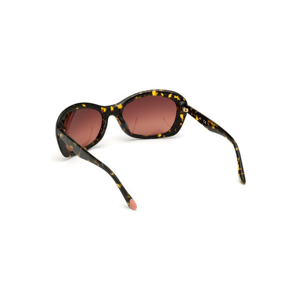 WEB EYEWEAR Brown Plastic Sunglasses