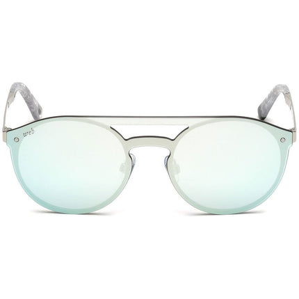 WEB EYEWEAR Transparent Metal Sunglasses