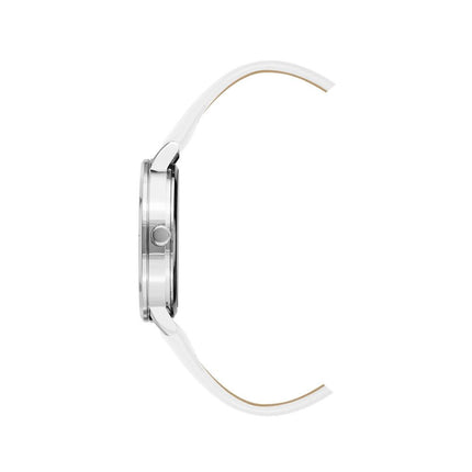 Juicy Couture White Plastic Dress Watch