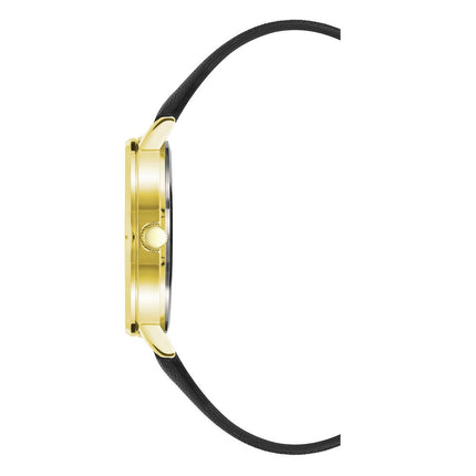 Juicy Couture Black Plastic Dress Watch