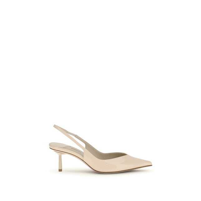 LE SILLA Multicolor Calf Leather Bos Taurus Mid Heel Pumps