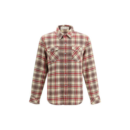 God's True Cashmere Multicolor Cashmere Pattern Shirt