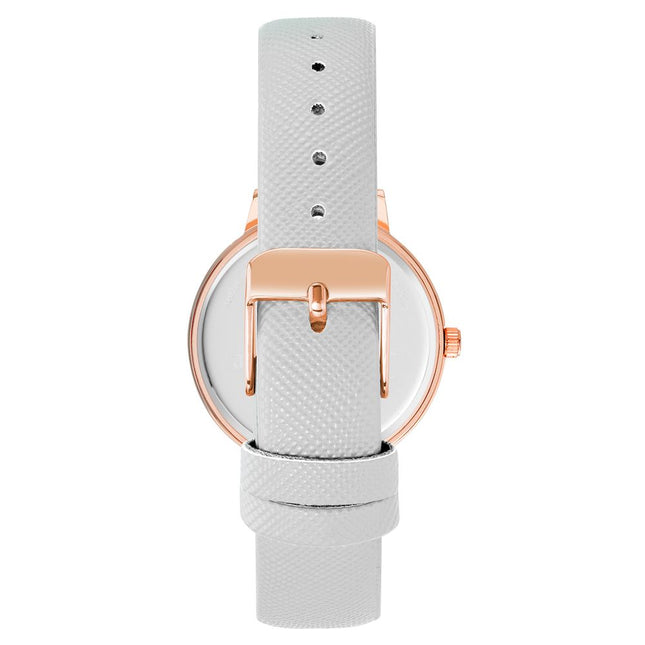 Juicy Couture White Plastic Dress Watch