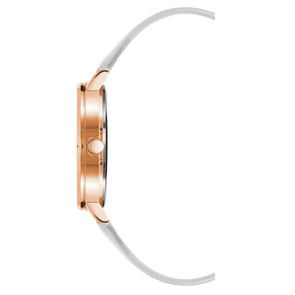 Juicy Couture White Plastic Dress Watch
