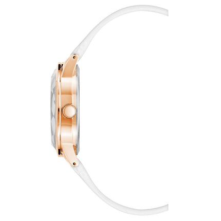 Juicy Couture White Plastic Dress Watch