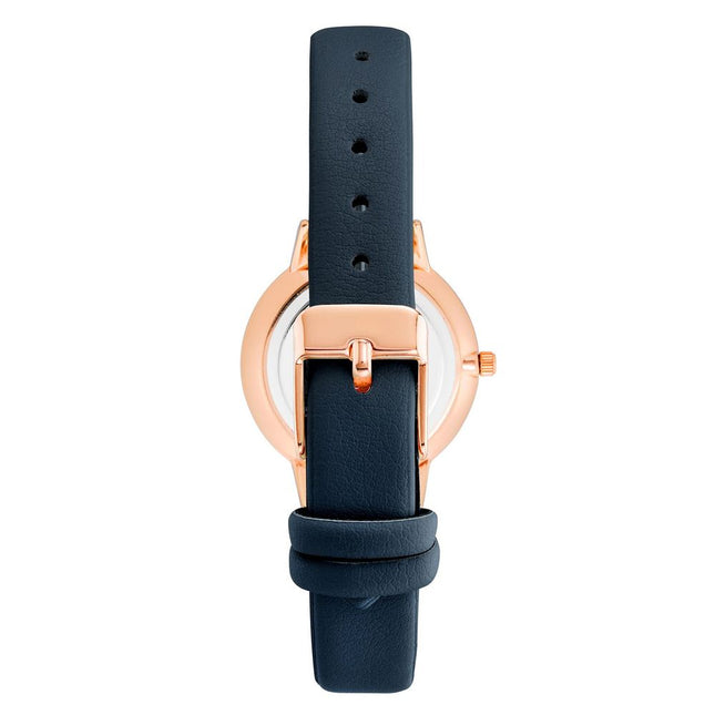 Juicy Couture Blue Plastic Dress Watch