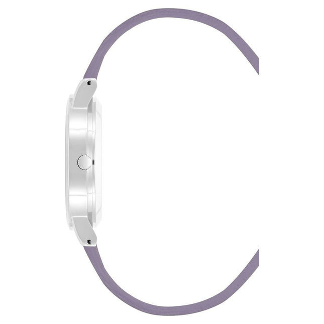 Juicy Couture Purple Plastic Dress Watch