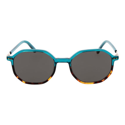 Replay Turquoise Plastic Sunglasses