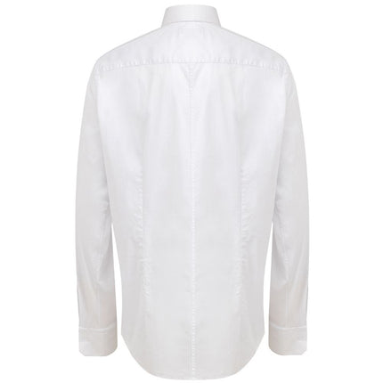 Dolce & Gabbana White Cotton Dress Shirt