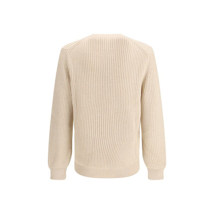 Fendi Beige Wool Oves Aries Sweatshirt