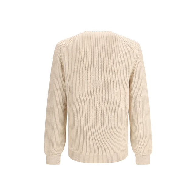 Fendi Beige Wool Oves Aries Sweatshirt