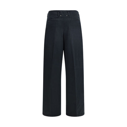 Golden Goose Black Cotton Casual Pants