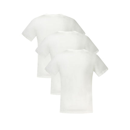 Tommy Hilfiger Bianco Cotton Men T-Shirt