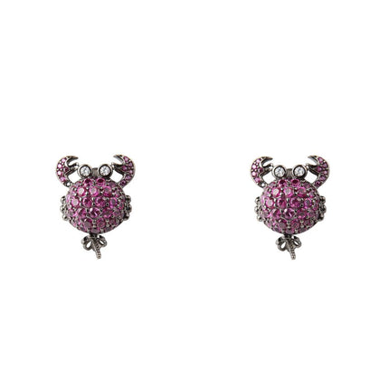 Lancaster Bicolor Silver Earrings
