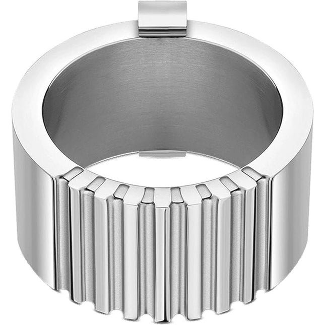Police Gray Stainless Steel Bracelet